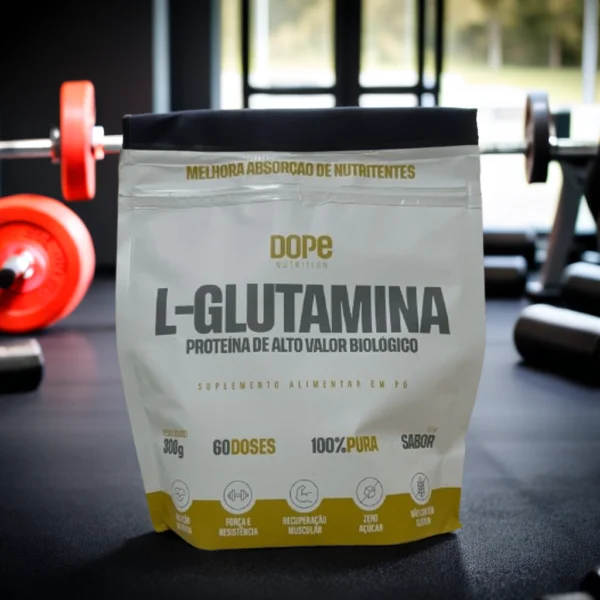 Glutamina DOPE – Recuperação, imunidade e equilíbrio.