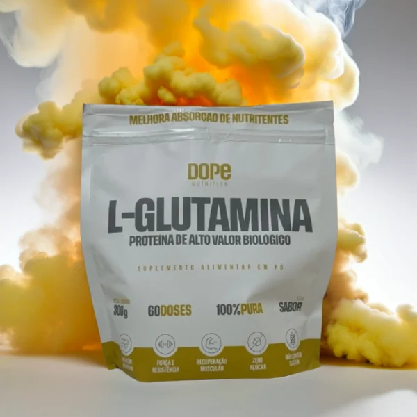 Glutamina DOPE – Recuperação, imunidade e equilíbrio.