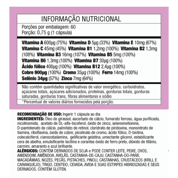 Polivitaminico Cabelo e Unha - Imagem 2