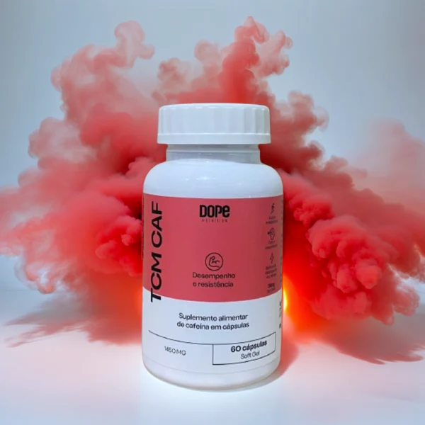 TCM com Cafeína DOPE – Energia inteligente pra corpo e mente.