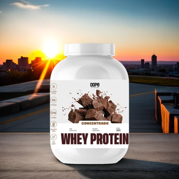 Whey Concentrado Sabor Chocolate Belga 900g