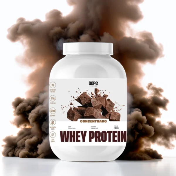 Whey Concentrado Sabor Chocolate Belga 900g