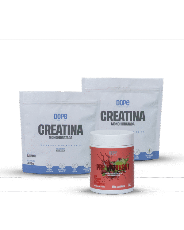 Kit Creatina e Pre Treino 2