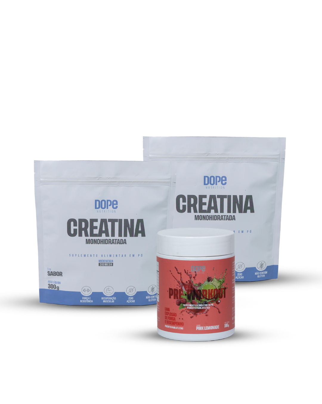 Kit Creatina e Pre Treino 2